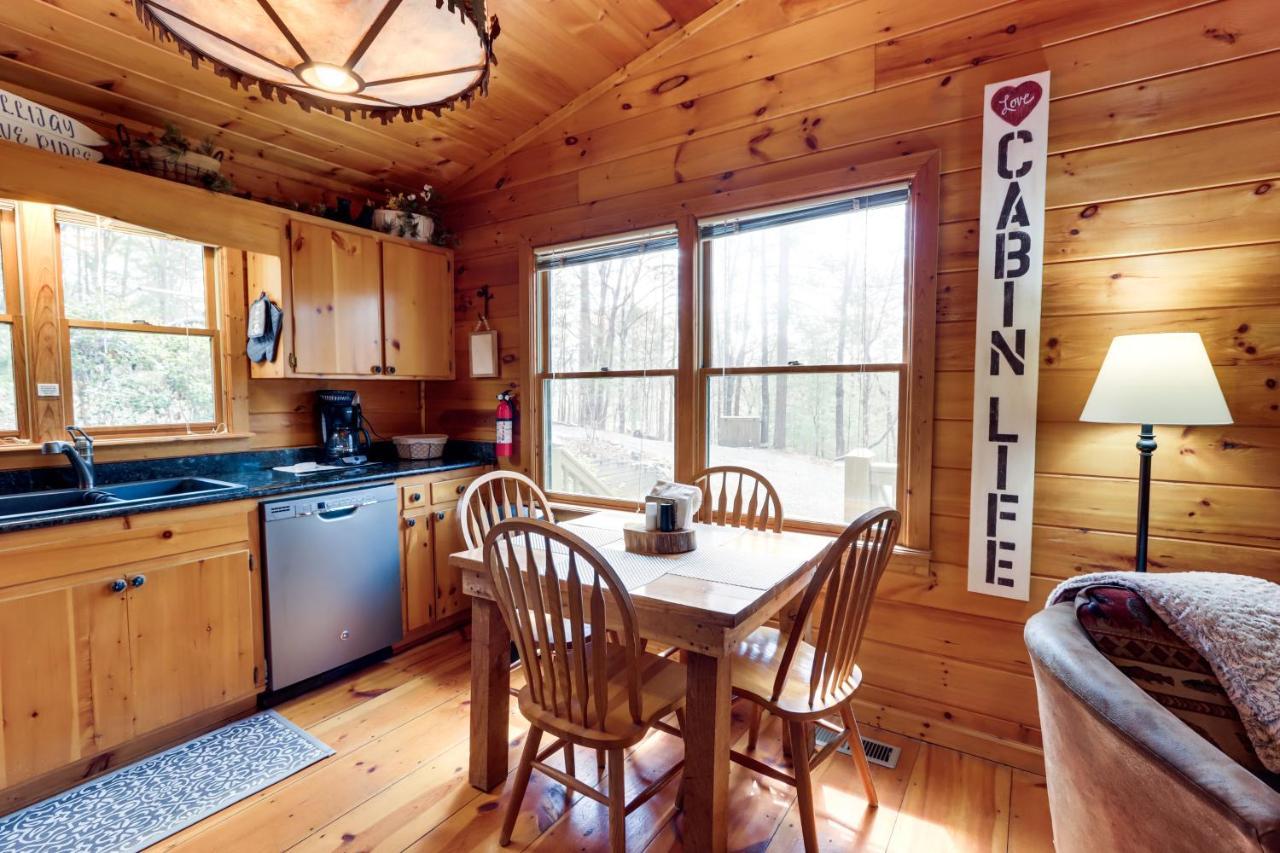 Blue Ridge Cozy Cabin In The Woods With Hot Tub! Bagian luar foto